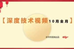 天机短线2023年深度技术视频10月课 27视频