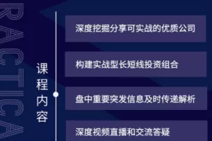 「梅森投研」 2024年1月-6月梅森投研·超级好赛道进阶实战 视频＋文字