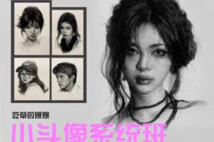 【缺】吃草的爆爆素描小头像系统班2023年11月【画质不错只有视频】