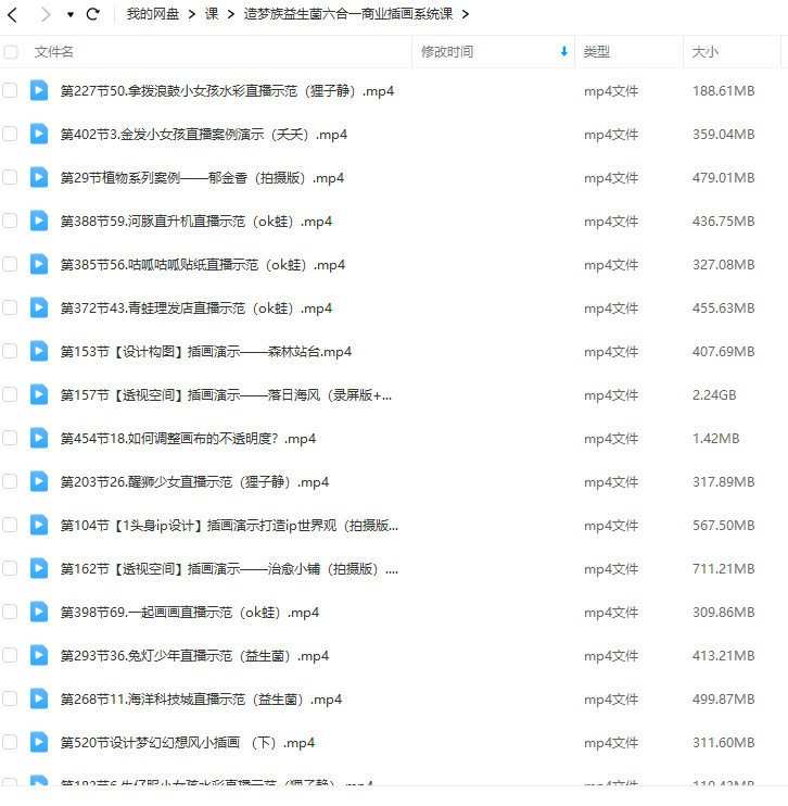 益生菌六合一商业插画系统课