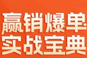 赢销爆单实战宝典，58个爆单绝招，逆风翻盘
