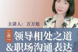 万万姐(2合1)沟通表达+与领导相处