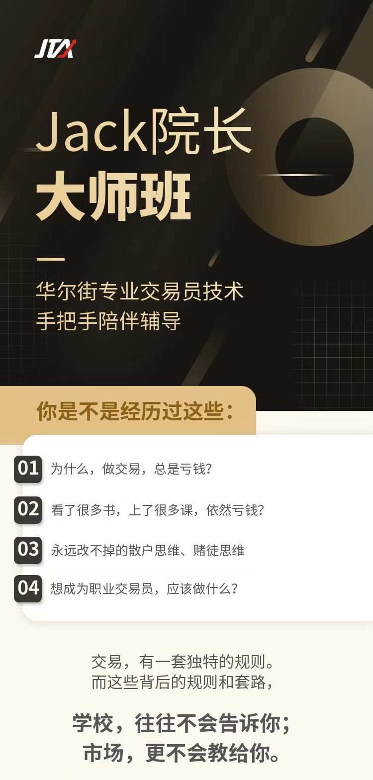杰克交易学院JTA【大师班】辅导课,谐波与机构的融合运用辅导