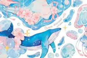 昭春落日ipad水彩胶带第3期2023