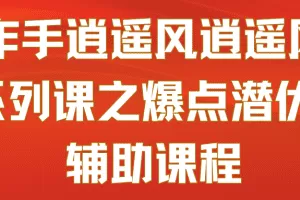 「极道」 作手逍遥风逍遥风系列课之爆点潜伏-辅助课程