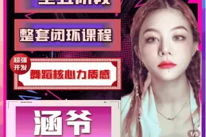 涵爷【一至五阶段】超强开发舞蹈核心力质感，第一套核心力闭环课程