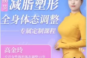 高金玲-100节全身体态调整减脂塑形课