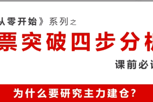「李晓光」李晓光老师股票突破四步法 视频课程36集