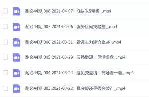 「孙鹏」 量学大讲堂-老耐-量学贯通战法直播 第44期 2021-0303如何做趋势牛股 10个