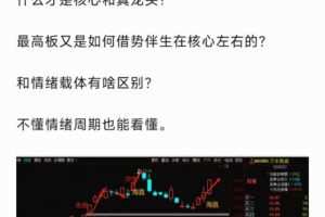 「龙头战法」20240420 情绪周期和板块周期的共振与借势PDF文档