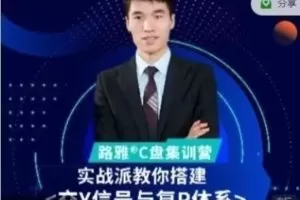 「期货」路雅交易学院  M2交易系统初级模型交易员孵化线上训练营