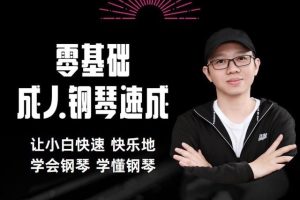 冬冬应用钢琴零基础成人钢琴速成让小白快速快乐学会钢琴学懂钢琴