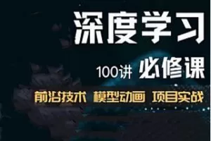 深度学习必修课：进击算法工程师