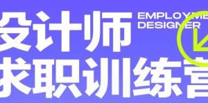 卢帅设计师求职训练营巅峰计划3.0课程2022年