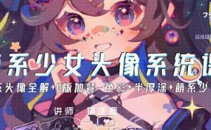 猫逐鹿萌系少女头像系统第一期2023