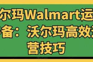 沃尔玛Walmart运营必备：沃尔玛高效运营技巧