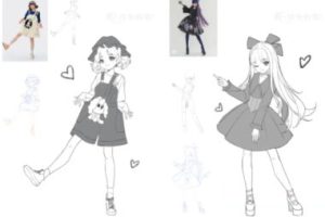 大丸日系少女速写第3期2023