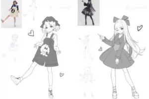 大丸日系少女速写第3期2023【画质还可以只有视频】