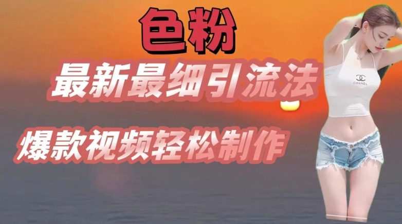 se粉最新最细引流法，七天螺旋起号法，爆款视频轻松制作