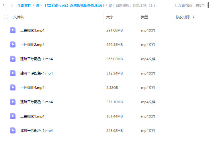 CZ老银五弦游戏影视场景概念设计2021年【画质高清有部分课件和笔刷】
