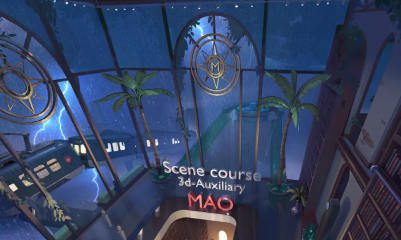 袋喵毛厂场景班第一期2022【画质不错只有视频】