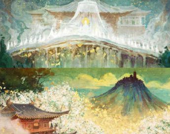 彦弛第13期水墨岩彩2024【画质高清有笔刷】