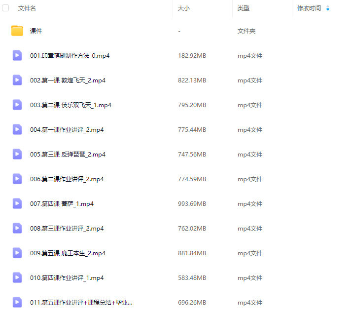 钟小朋友敦煌壁画主题课2024【画质还可以有笔刷和课件】