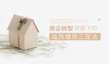 房地产企业转型背景下的减员增效三定法
