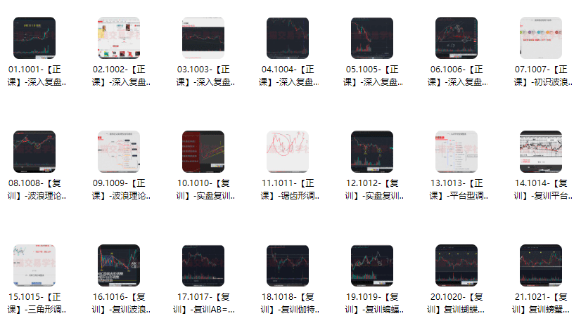 【熊猫玩币】熊猫交易学社 黄金VIP 系统课-09-提升篇 24视频