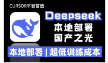2025年deepseek R1 大型模型本地安装部署(文件+教程)本地部署，超低训练成本