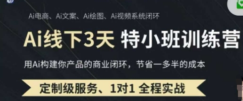 AI实操培训第20-21期线下,0基础保姆级教程,3月最新整理,企业获客、降本增效、打造超级个体