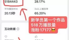 外面卖998的AI短视频教辅资料带货，抖音跟视频号都可以做，快速起号(素材+课程)