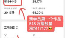 外面卖998的AI短视频教辅资料带货，抖音跟视频号都可以做，快速起号(素材+课程)