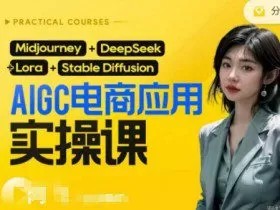 AI电商应用实操课(加更DeepSeek)保姆级喂饭教程，从0-1用AI做电商