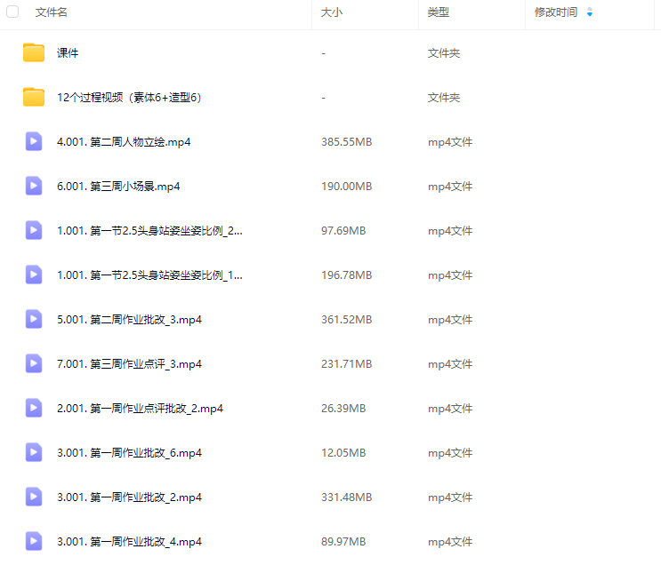 【缺课较多】茉莉酱Q版人物动态团练第7期2024【画质不错有课件】