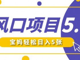 新风口项目5.0版！即梦AI做爆款萌娃说话视频，单日涨粉2W+，新手宝妈轻松日入5张