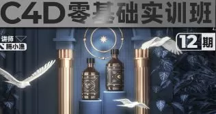 腾小渔C4D零基础实训班第12期+第11期【画质高清只有视频】
