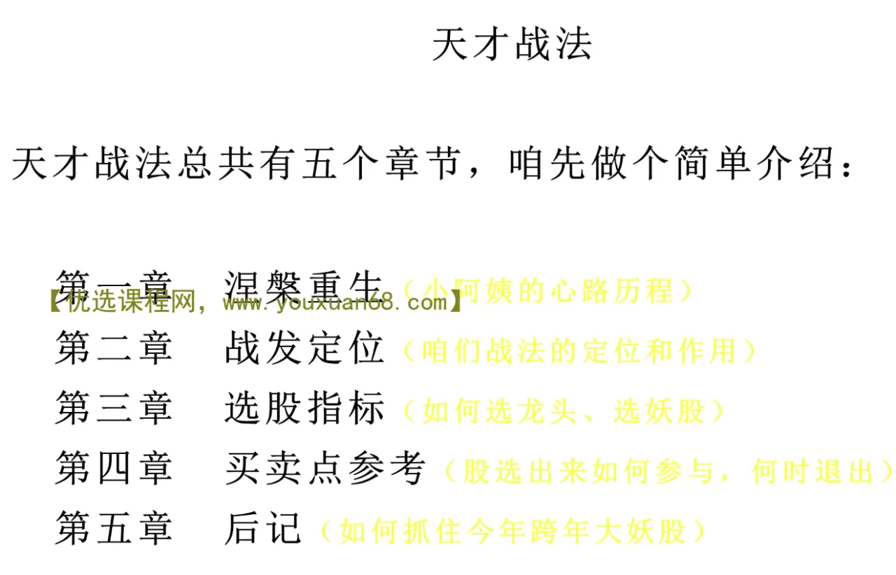 天才小阿姨，天才战法 1文档