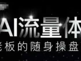 AI流量体-老板的随身操盘手，9个AI数字员工操盘手，覆盖9大内容创作场景，省去9个高级员工的工资