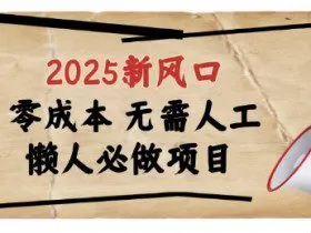 2025新风口，懒人必做项目，浏览器全自动掘金【揭秘】