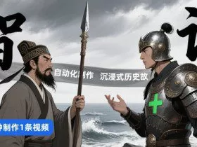 扣子工作流一键生成沉浸式历史故事，一天工作量，3分钟搞定
