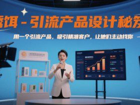 诱饵-引流产品设计秘笈，用一个引流产品，吸引精准客户，让他们主动找你