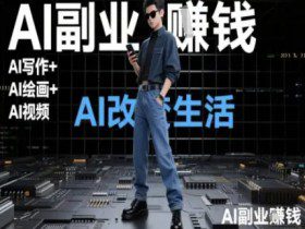 AI改变生活（Ai写作+AI绘画+Ai视频），AI副业挣钱