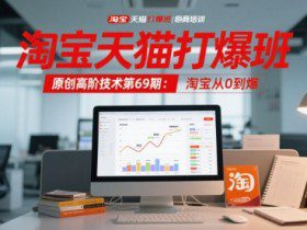 淘宝天猫打爆班原创高阶技术第69期：淘宝从0到爆