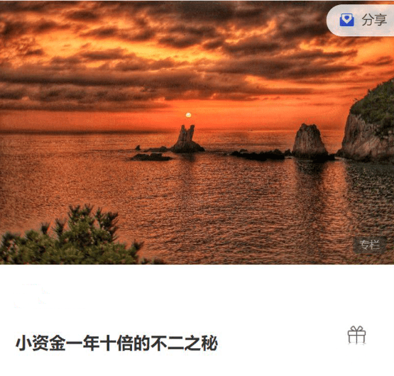 小资金一年十倍的不二之秘 8文档