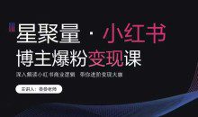 叁叁老师小红书营销爆粉变现课 深入解读小红书商业逻辑 带你进阶变现大咖