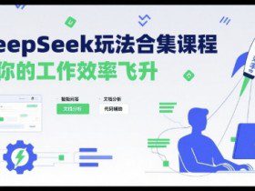 DeepSeek玩法合集课程，让你的工作效率飞升