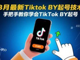 8月最新Tiktok搬运起号技术，手把手教你学会TikTok搬运起号