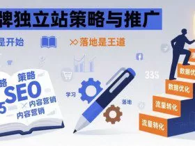 品牌独立站策略与推广，学习是开始，落地是王道