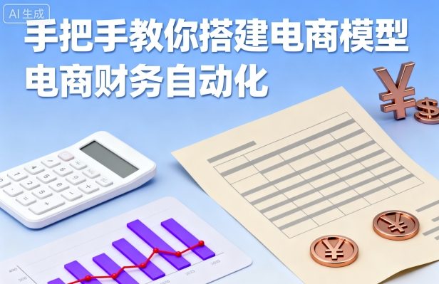 手把手教你搭建电商模型-电商财务自动化